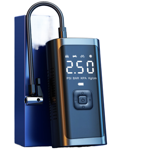 Portable Car Tire Air Pump with Digital Display