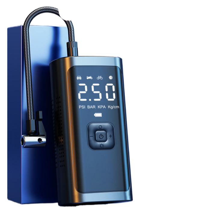 Portable Car Tire Air Pump with Digital Display