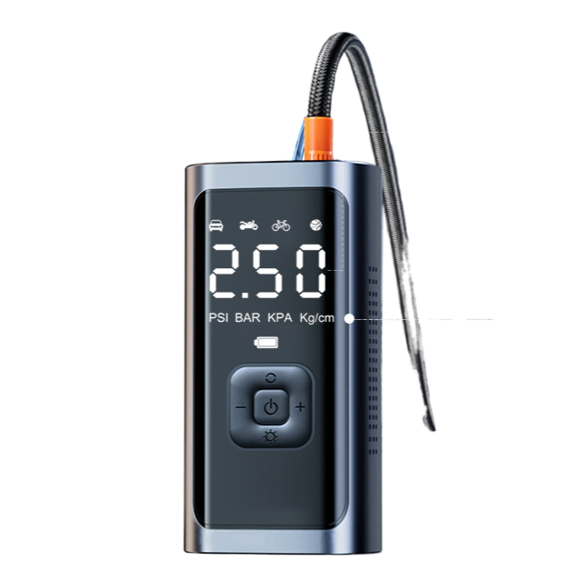 Portable Car Tire Air Pump with Digital Display