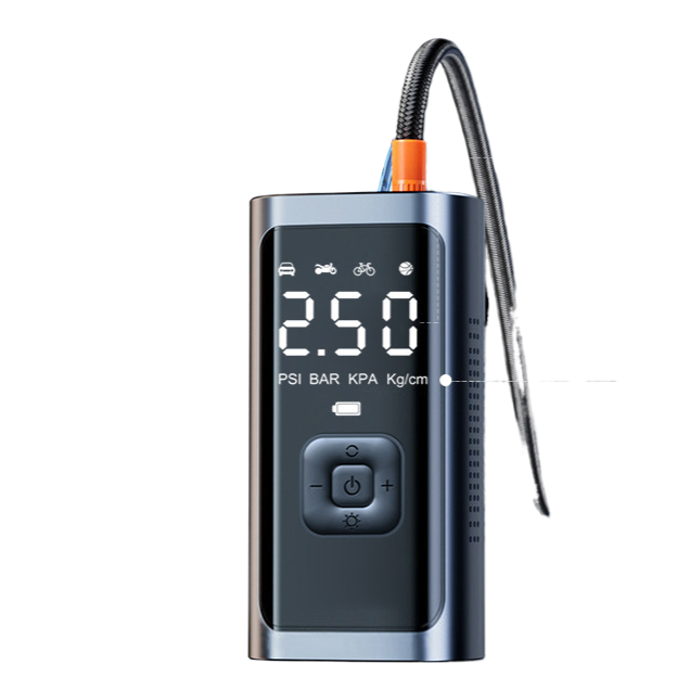 Portable Car Tire Air Pump with Digital Display