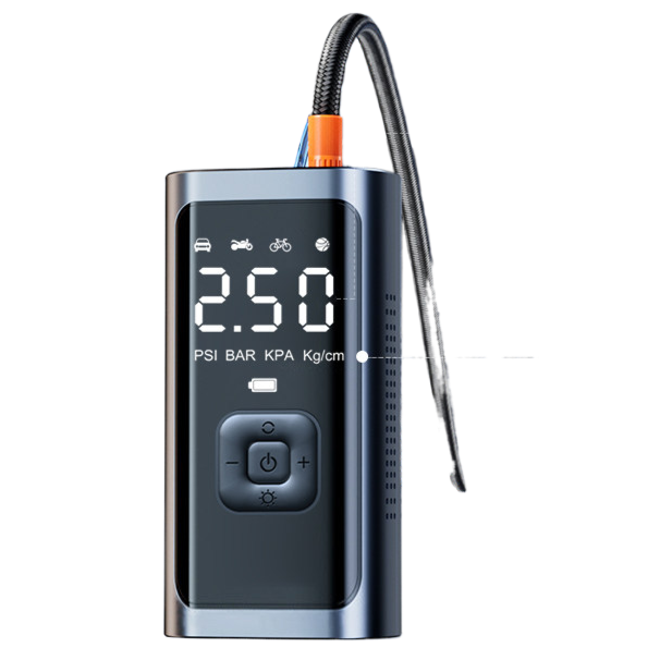 Portable Car Tire Air Pump with Digital Display