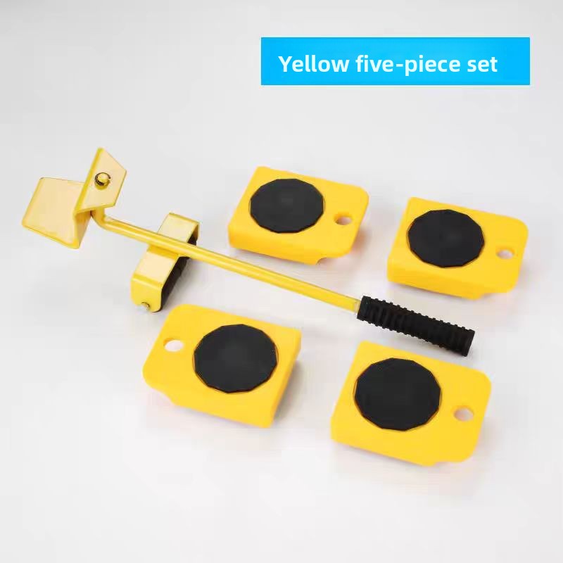 Universal wheel moving tool - Mobile pulley